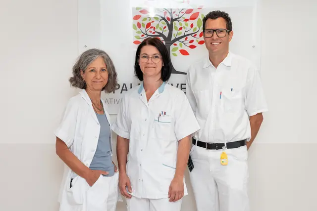Caroline Gärtner, Birgit Hinterreiter und Primar Thomas Mark (von links)
 | Foto: OÖG