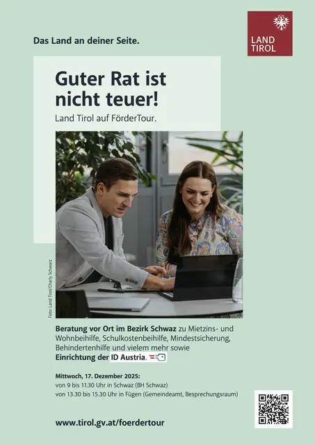 Das Land Tirol ist auf Fördertour im Bezirk Schwaz unterwegs.  | Foto: Land Tirol