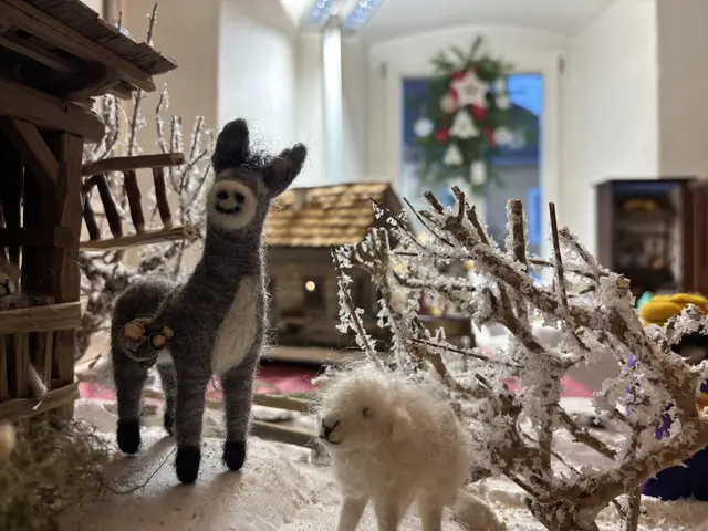 Entzückende Details aus der Winterkrippe von Harald Moser. | Foto: Margot Jeitler/MeinBezirk