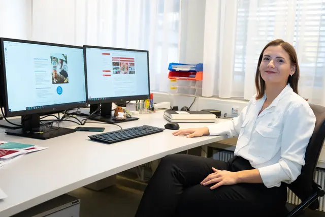 Ab Dezember wird das umfassende Beratungsangebot um Onlinesprechstunden in Kooperation mit dem Bildungswerk erweitert. Im Bild: Die Leiterin der Servicestelle Ehrenamt, Alexandra Lindner. | Foto: Land Salzburg/Sandra Lanzl