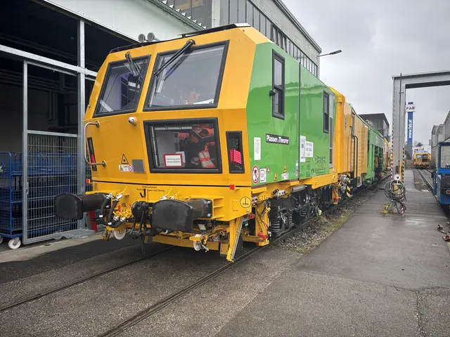 Die Gleis-Stopfmaschinen von Plasser &amp; Theurer kommen weltweit zum Einsatz. | Foto: MeinBezirk Linz