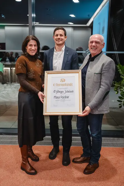 Blumenkamp, Pointner und Riedlsperger. | Foto: Michael Geißler