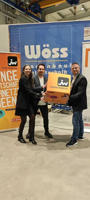 V. l.: Lisa Hofer, Dominik Sachsenhofer, Martin Peter Weixlbaumer (Team der JW UU). | Foto: JW Urfahr-Umgebung