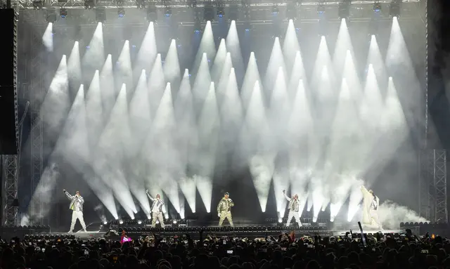 Die Backstreet Boys brannten ein wahres Hitfeuerwerk ab. | Foto: Harald Steiner