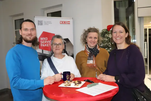 v.l. Raphael und Tanja Hofstätter, Lydia Mayrhofer und Petra Schöner