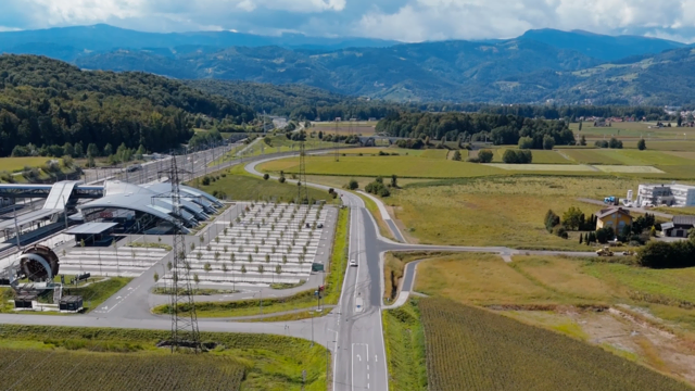Im Koralmpark in Groß St. Florian entstehen moderne, top ausgestattete Geschäftsräumlichkeiten mit optimaler verkehrstechnischer Anbindung an wichtige Verkehrsachsen und hoher Sichtbarkeit für Unternehmen. | Foto: RMSW_Crunchtime