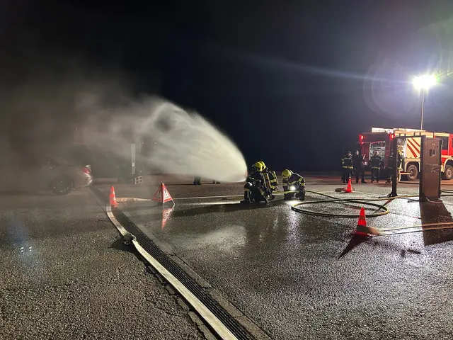 Zwei Gruppen absolvierten die Prüfung in Bronze, eine in Silber. | Foto: Feuerwehr Mattersburg