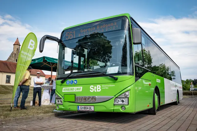 Die neue RegioBus-Linie 561 nach Slowenien | Foto: Stadtgemeinde Bad Radkersburg
