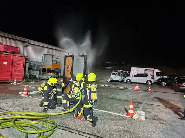 Bei der Feuerwehr Mattersburg stellten sich Ende November drei Atemschutzgruppen der anspruchsvollen Leistungsprüfung.  | Foto: Feuerwehr Mattersburg
