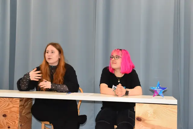 Lena Gattinger und Barbara Erbler. | Foto: Mirjam Preineder