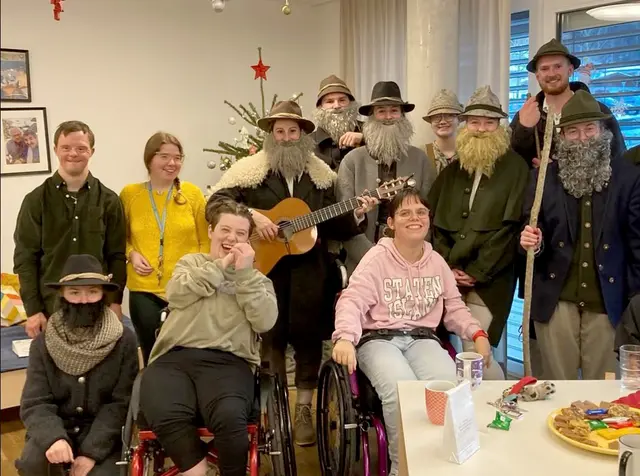 Die Landjugend Hopfgarten war zu Besuch im Diakoniewerk. | Foto: Diakoniewerk