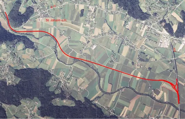 Der neuen B70-Trasse fehlt weiterhin der Erstbescheid der A13 des Landes Steiermark. | Foto: A13