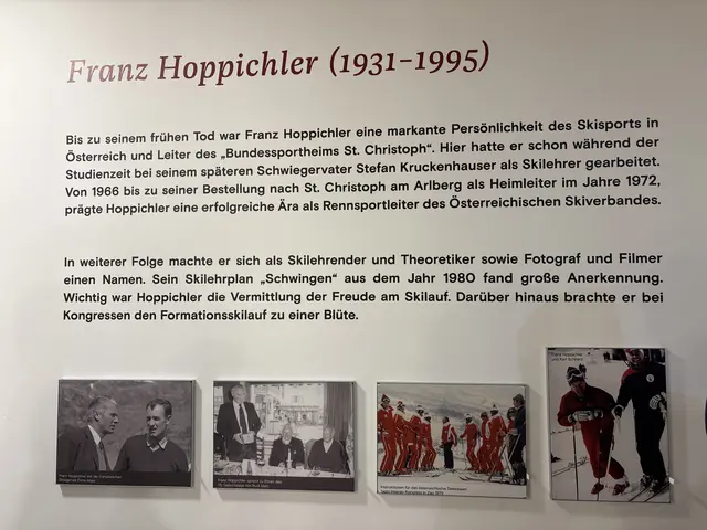Auf Professor Kruckenhauser folge sein Schwiegersohn Professor Franz Hoppichler, dessen Skilehrerplan „Schwingen“ aus dem Jahr 1980 großen Anklang fand. 