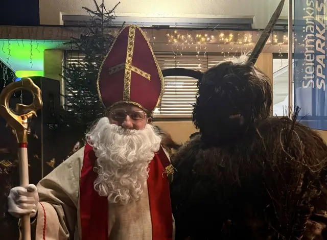 Nikolaus und Krampus