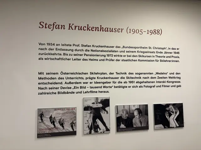 Professor Stefan Kruckenhauser, der „Vater des Wedelns“, leitete bis zu seiner Pensionierung 1972 das Bundessportheim. 