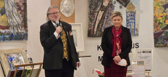 Plattform Mikizzaner-Präsident Gerhard Fruhmann und Initiatorin Michaela Lukmann. | Foto: Brandner Photography
