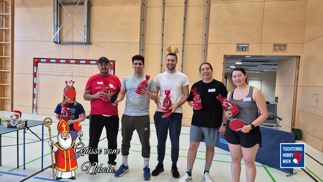 Umso schöner war es zu sehen, dass vor allem die jüngsten Teilnehmer:innen großen Spaß hatten. Auch jene, die an diesem Tag weniger Punkte erzielten, konnten sich über ein Sackerl freuen. So geht Tischtennis in Wien. | Foto: Tischtennis Hobby Wien