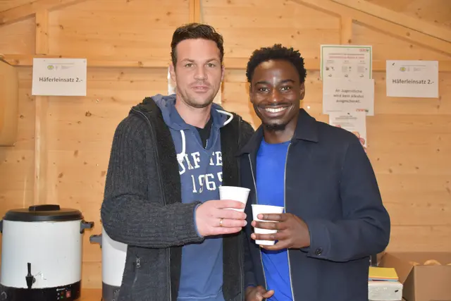 Patrick Bürger und Jeancy Makaya schenkten beim SC Bad Tatzmannsdorf aus. | Foto: MeinBezirk/Michael Strini