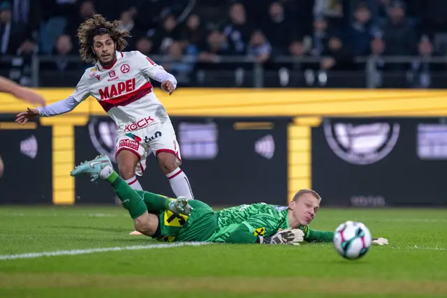 Ramiz Harakate hatte in der ersten Halbzeit die ganz große Chance auf den Ausgleich.  | Foto: GEPA