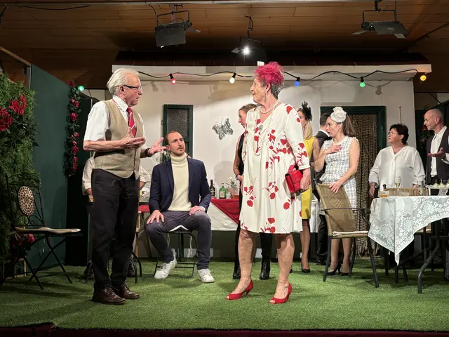 Der "Winsel-Willi" und seine Gattin sorgten für einige Lacher.  | Foto: MeinBezirk/Barbara Babonitsch-Diewald