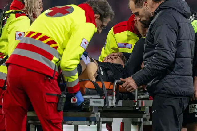 Sturm-Eigengewächs Leon Grgic musste verletzt vom Platz.  | Foto: GEPA