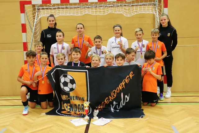 Der SV Gössendorf trat mit zwei Teams in der U10 an. Beide Teams matchten sich um den 3. Platz. | Foto: Edith Ertl