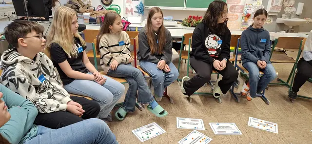 Der Vormittag war für die 2b der Mittelschule Voitsberg kurzweilig. | Foto: MS Voitsberg