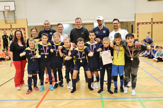 Im spannenden Finale der U10 gewann der SC Unterpremstätten vor den Gastgebern des SC Kalsdorf. | Foto: Edith Ertl