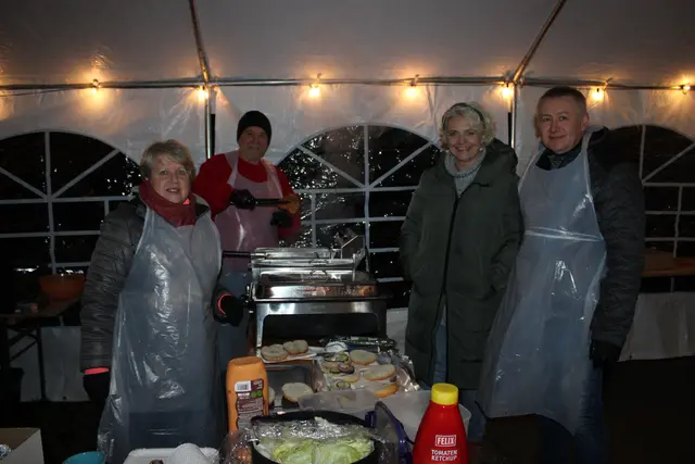Das Küchenteam sorgte für eine tolle Verpflegung der Gäste. | Foto: Anika Paul
