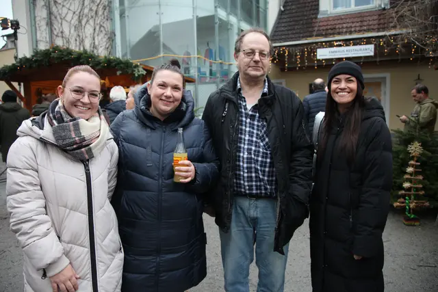 Celine, Birgit, Wolfgang und Stephanie