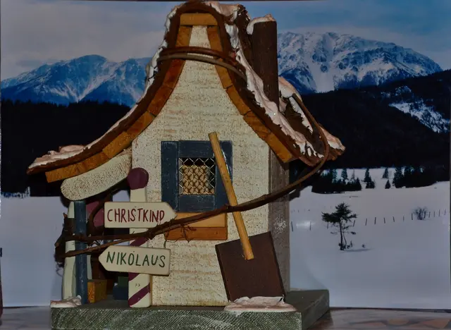 Das Weihnachtshaus. | Foto: Alfred Schmutz