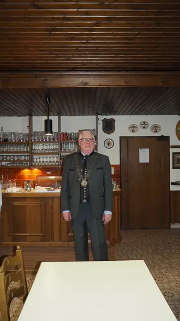 Karl Rupaner ist der neue Ennser Schützenkönig. | Foto:  Schützen der Priv. SG Enns