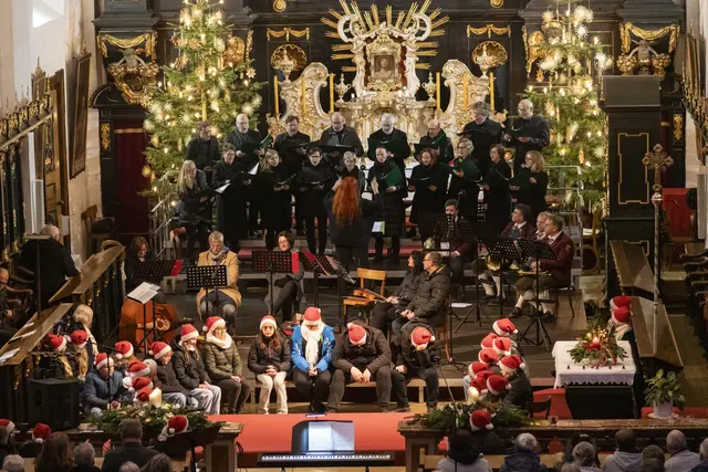 Waldhausener Advent: "Singa &amp; Spün" übertraf alle Erwartungen.  | Foto: Andreas Hofer