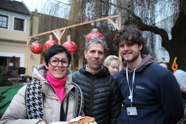 Marion, Harald und Felix Kaufmann 