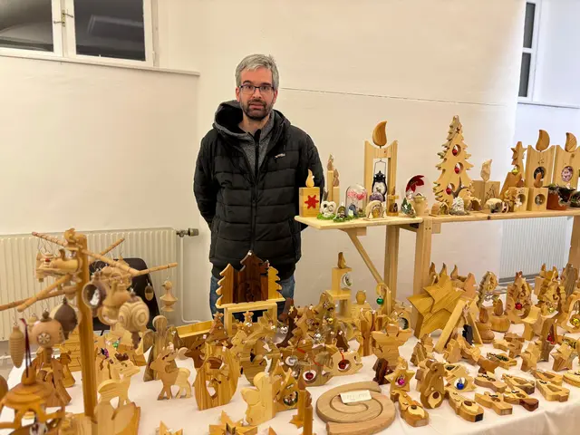 Das Handwerk von rund 40 Ausstellern konnte bewundert werden. | Foto: Markus Kahrer