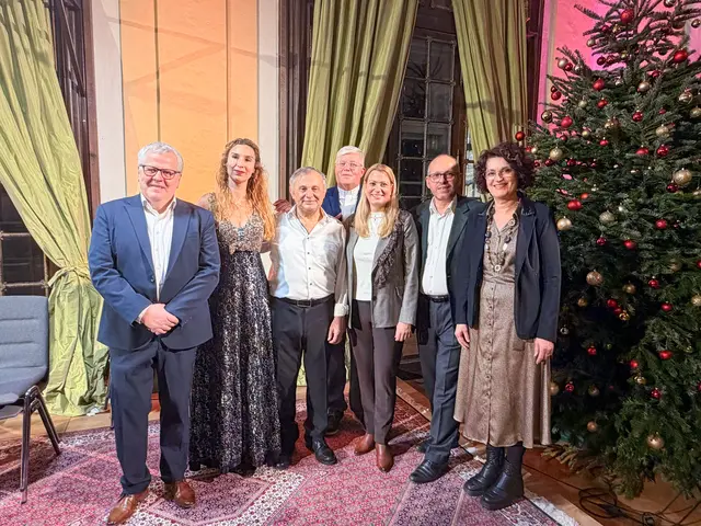 Landesrätin Daniela Winkler beim Weihnachtskonzert des Vereins der Freunde des Krankenhauses Kittsee im Schloss Kittsee. | Foto: Büro LRin Winkler/Stefan Wallentich