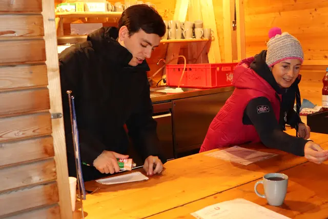 Beim Union Turnverein gab es Veggie-Würstel