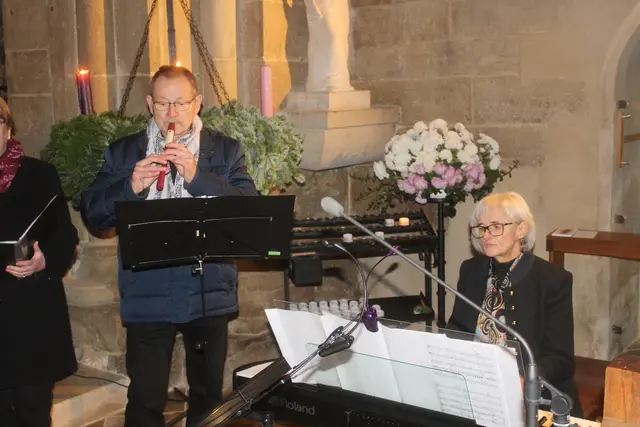 Ave Maria auf der Flöte von Josef Messirek. | Foto: arbes