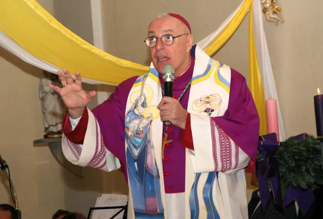 Ägidius Zsifkovics, Bischof vom Burgenland - er hielt die berührende Festpredigt. | Foto: Anna Maria Kaufmann