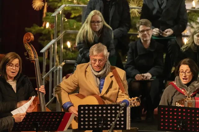 Waldhausener Advent: "Singa &amp; Spün" übertraf alle Erwartungen.  | Foto: Andreas Hofer
