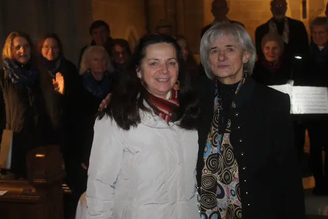 Elisabeth Zeller dankte Maria Magdalena Nödl. | Foto: arbes