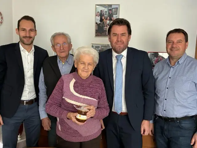 Elisabeth Herics feierte ihren 85. Geburtstag. | Foto: Bernhard Herics