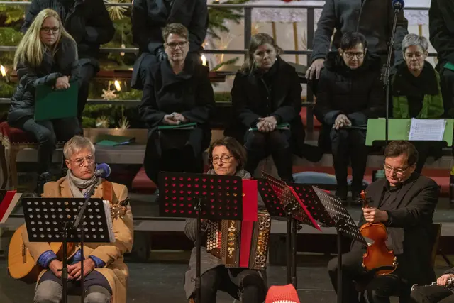 Waldhausener Advent: "Singa &amp; Spün" übertraf alle Erwartungen.  | Foto: Andreas Hofer