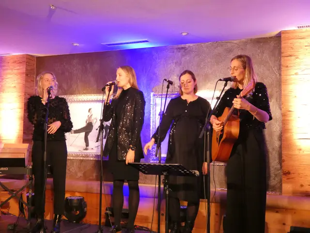 Die vier Schwestern aus dem Unterland "Le Sorelle" traten gemeinsam auf und boten Musik vom Feinsten. 