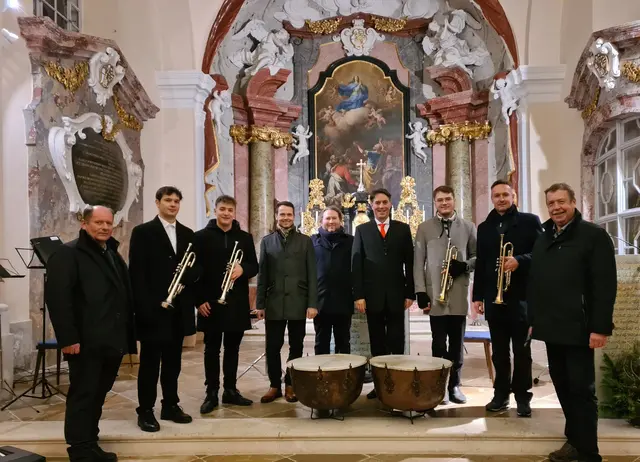 Festliches Adventkonzert in der Pfarrkirche mit Musikern aus Brünn