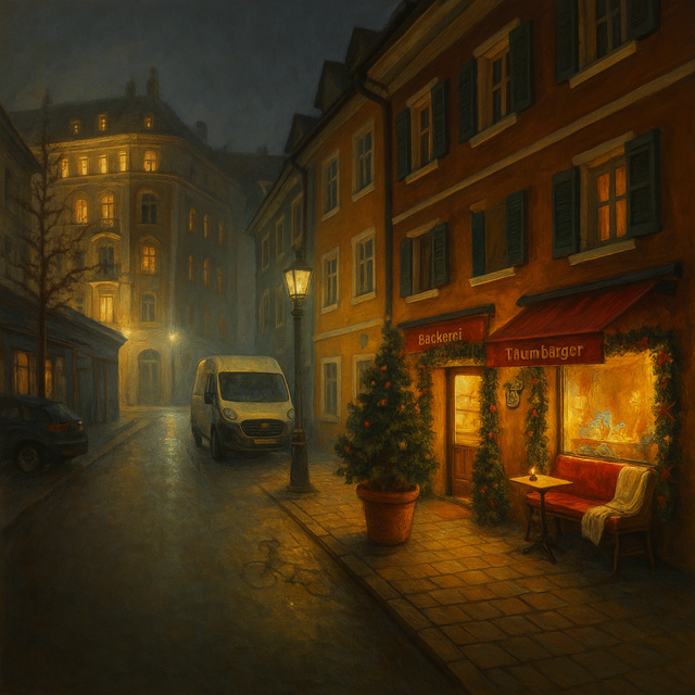 Fleischmarkt und das Kaffeehaus/Bäckerei Taumberger (synthetic image) 