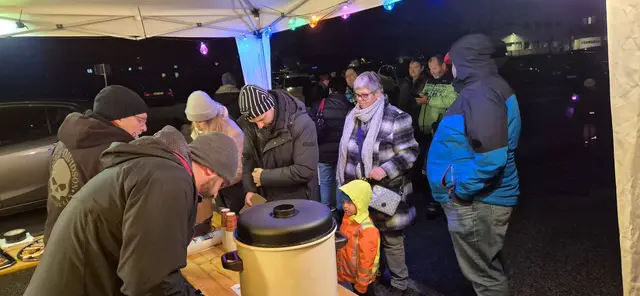 Auch der Punsch durfte nicht fehlen. | Foto: SPWN