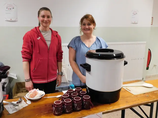 Beim Buffet wurden die Gäste mit Punsch und Glühwein versorgt. | Foto: GTU Mattersburg