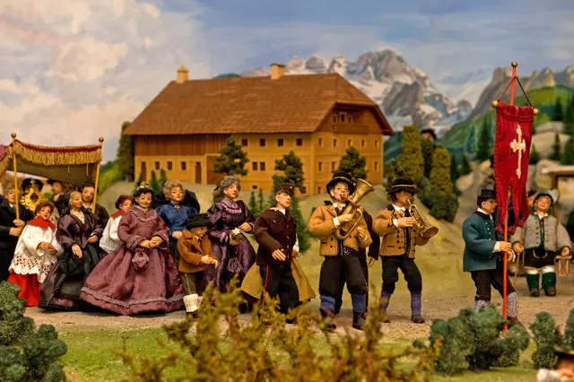 Die Oö. Landeskrippe zeigt Traditionen aus dem Bundesland. | Foto: Richard Mayr