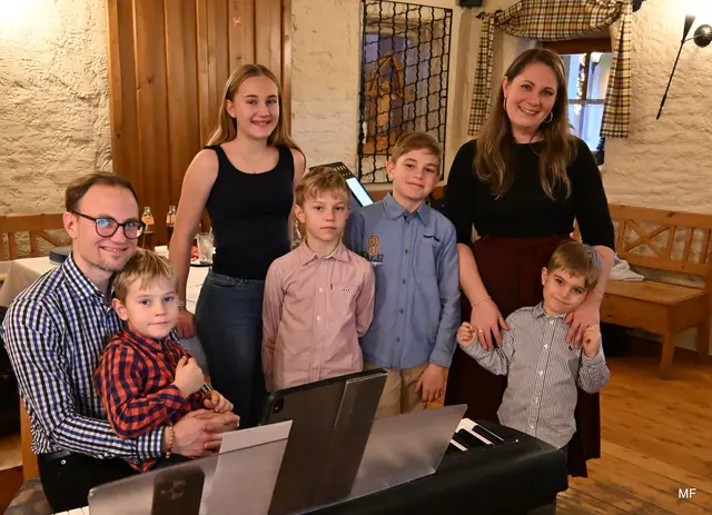 Die Familienmusik Michl unterhielt musikalisch. | Foto: Fauth